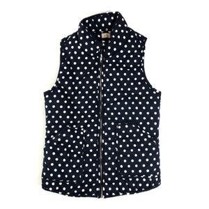 Stitch Fix Pixley Bellarine Navy Polka Dot Vest
